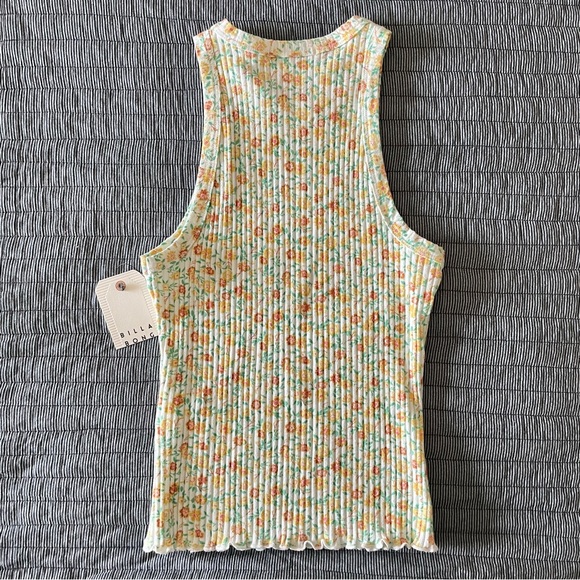 Billabong Floral Tomboy Tank Size S NWT - Picture 4 of 11